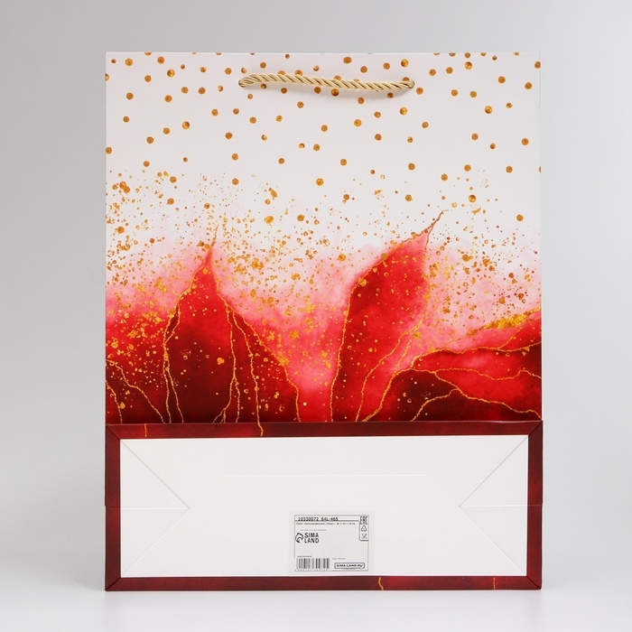 Пакет ламинированный &laquo;Узор&raquo;,  26 &times; 32 &times; 10 см