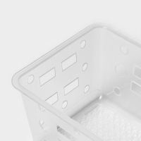 Набор органайзеров универсальных (S+M+L), 3 шт, цвет прозрачный