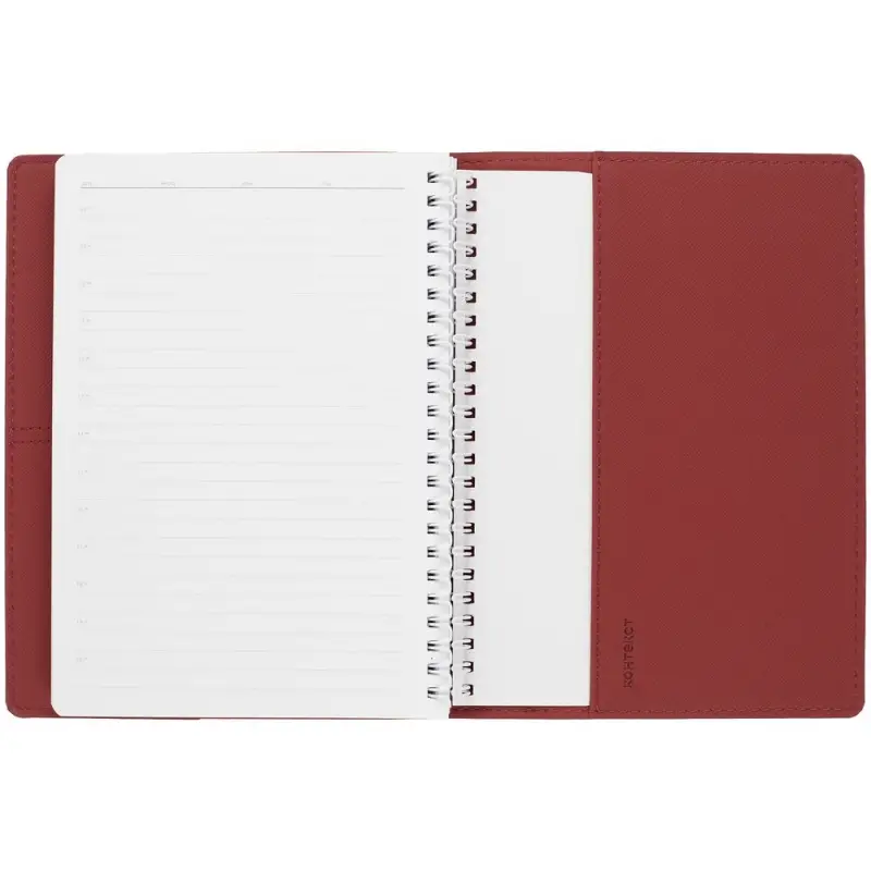 Ежедневник Spring Touch, недатированный, красный