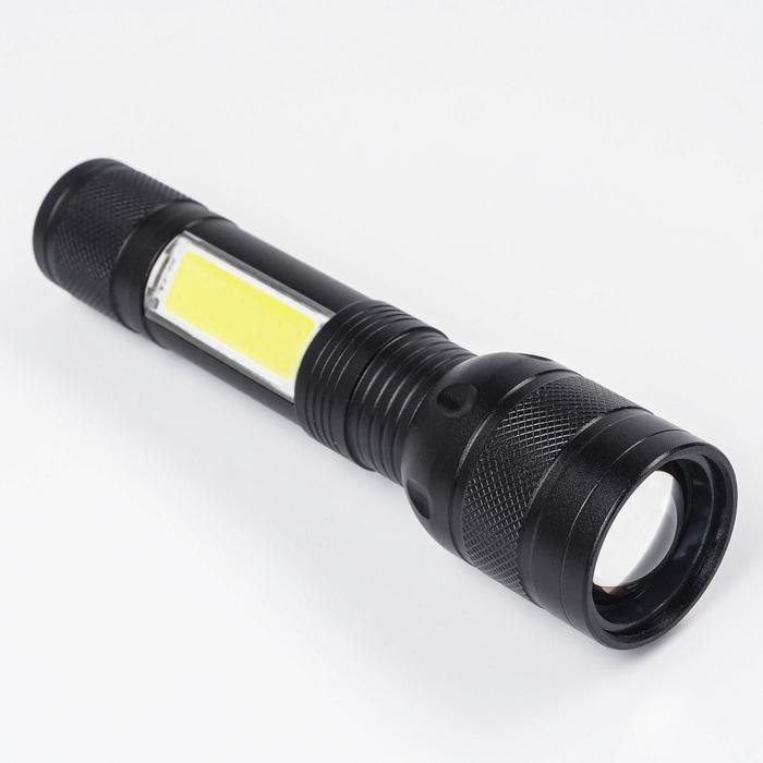 Фонарь ручной аккумуляторный Фонарь ручной аккумуляторный "Мастер К", 10 Вт, 1200 мАч, P50, COB, 3 режима, 14.5 х 3.5 см