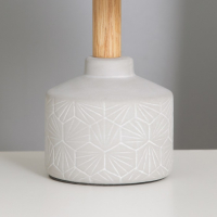 Лампа настольная 21193/1 E14 40Вт серый 20х20х30 см