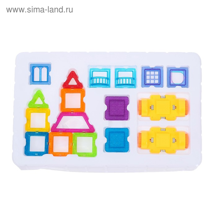 Конструктор магнитный &laquo;Мини магический магнит&raquo;, 42 детали