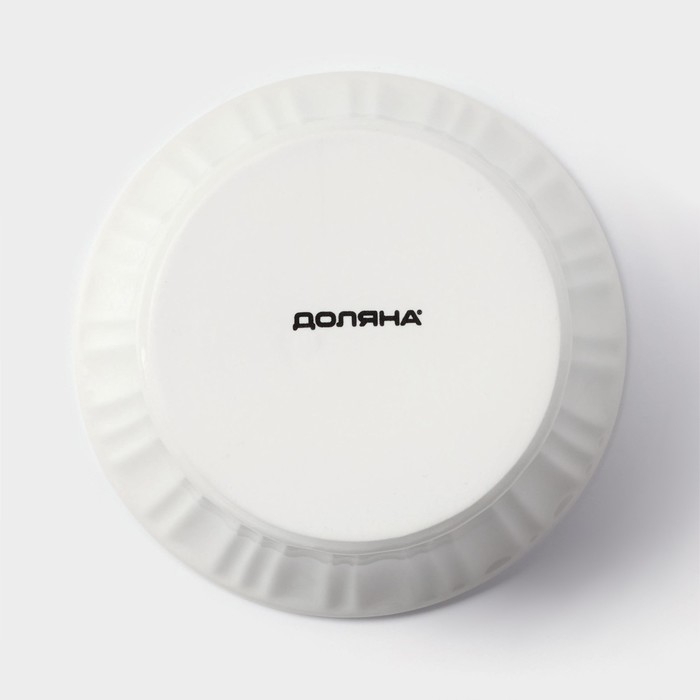 Рамекин из жаропрочной керамики Доляна &laquo;Маффин&raquo;, 250 мл, d=11,4 см, цвет белый