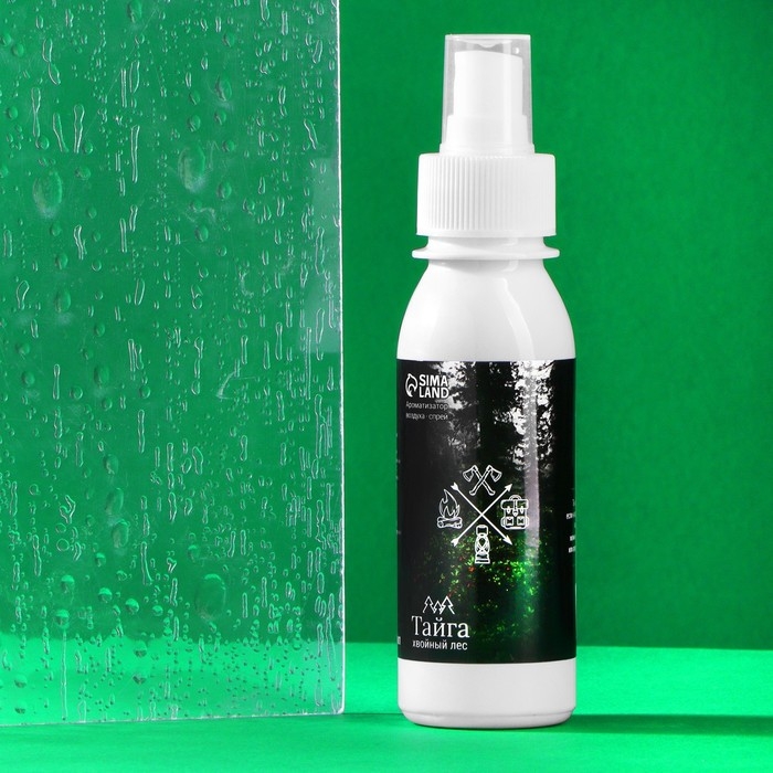 Ароматизатор-спрей Grand Caratt Тайга, Хвойный лес, 100 мл Ароматизатор-спрей Grand Caratt Тайга, Хвойный лес, 100 мл