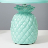 Настольная лампа "Ананас" Е14 40Вт лазурный 22х22х33 см RISALUX Настольная лампа "Ананас" Е14 40Вт лазурный 22х22х33 см RISALUX