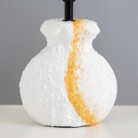 Настольная лампа "Алатея" Е14 40Вт бело-бежевый 20х20х33 см RISALUX