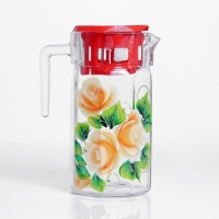 Набор для сока "Розалия", художественная роспись, 6 стаканов, 1250/200 мл, МИКС Набор для сока "Розалия", художественная роспись, 6 стаканов, 1250/200 мл, МИКС