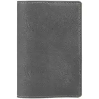 Обложка для паспорта Petrus, серая