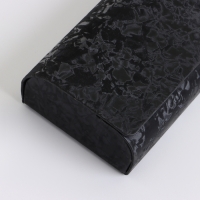 Футляр для очков на магните, длина 16 см, цвет чёрный