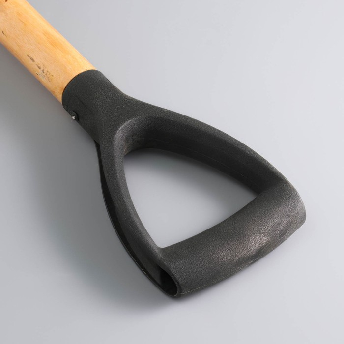 Лопата туристическая Лопата туристическая "Мастер К" совковая, 67 см, черная, дерево