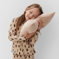 Пижама детская (лонгслив и брюки) KAFTAN "Елки" р.32 (110-116)