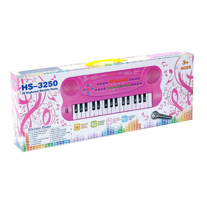 Синтезатор &laquo;Музыкальная игра&raquo; с микрофоном, 32 клавиши