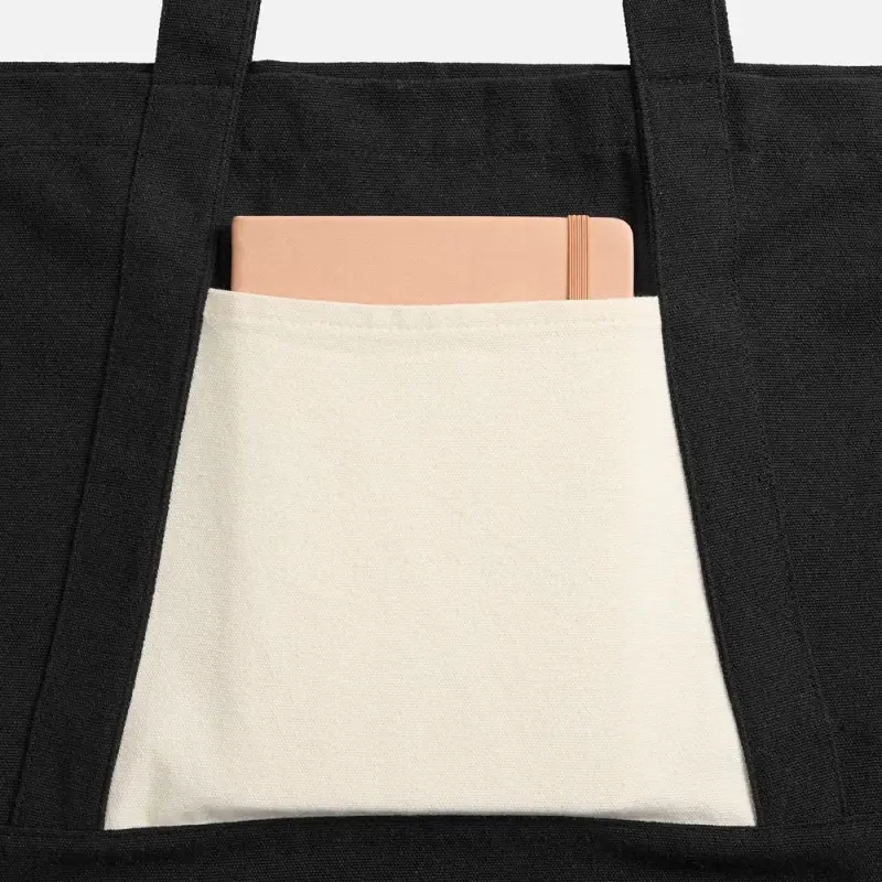 Шопер Shophop, черный с неокрашенным