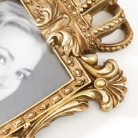 Фоторамка полистоун 10х15 см "Корона императора" золото 23х15 см Фоторамка полистоун 10х15 см "Корона императора" золото 23х15 см