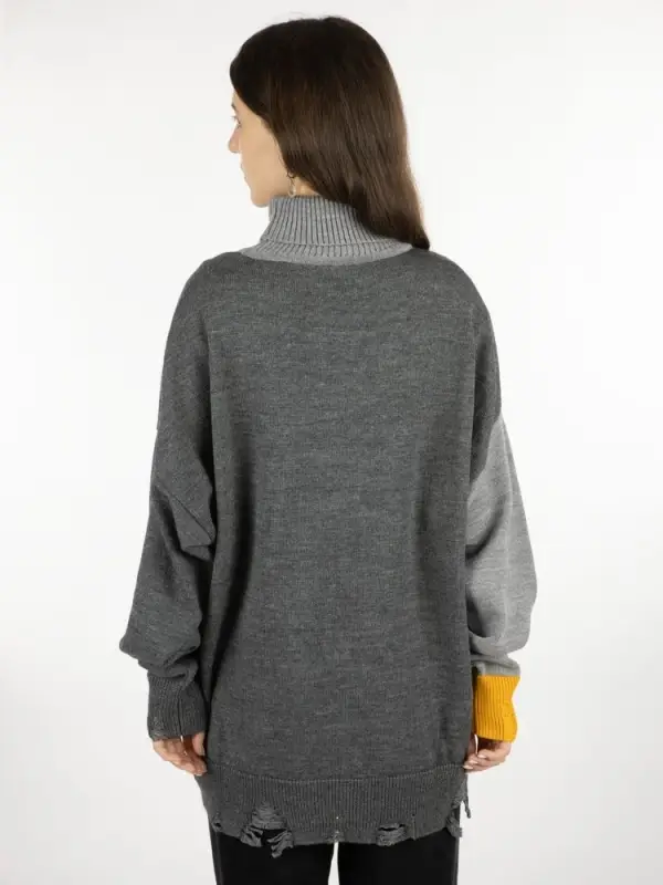 Свитер оверсайз Tricksy Net Grange на заказ, полушерсть, размер S/M