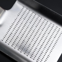 Тёрка для сыра Доляна, 11&times;7,5&times;1,2 см, цвет серебристый