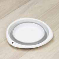 Таз складной &laquo;Флекс&raquo;, 5.5 л, 32.5&times;33&times;4,.5 см, цвет смоки