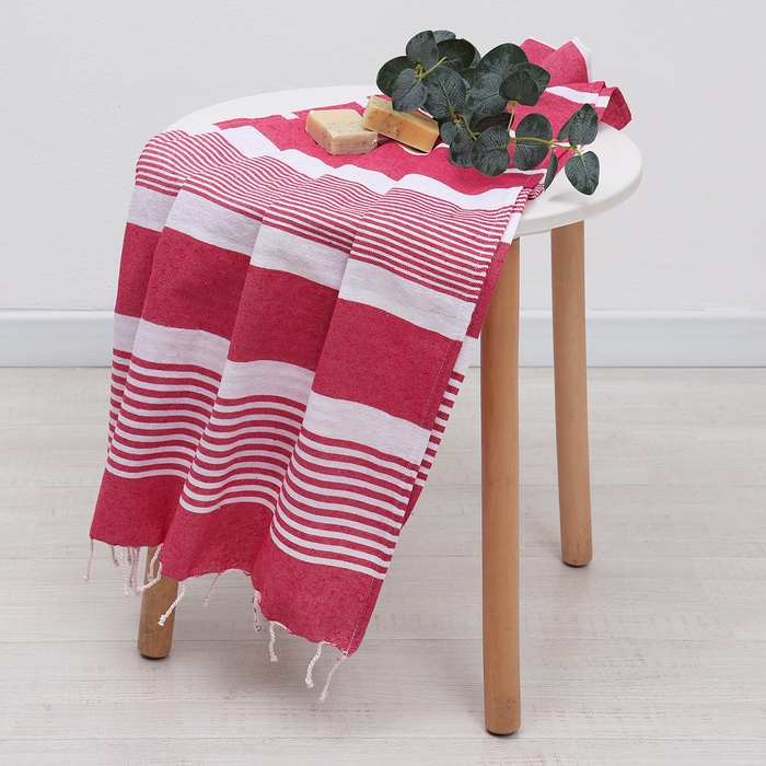 Полотенце Пештемаль LoveLife Resort, цв. розовый, 75х170 см, 80% хл, 20% пэ, 190 г/м2 Полотенце Пештемаль LoveLife Resort, цв. розовый, 75х170 см, 80% хл, 20% пэ, 190 г/м2