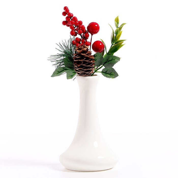 Новогодний декор «Зимние мечты», веточка, 20 × 10 × 5 см Новогодний декор «Зимние мечты», веточка, 20 × 10 × 5 см