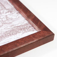 Фоторамка сосна с14 01/6 венге 25х35 см (пластиковый экран) Фоторамка сосна с14 01/6 венге 25х35 см (пластиковый экран)