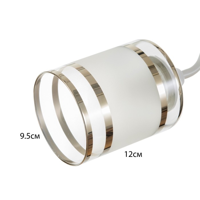 Люстра " Эмма" 3хЕ27 40Вт белый 51х51х25см BayerLux