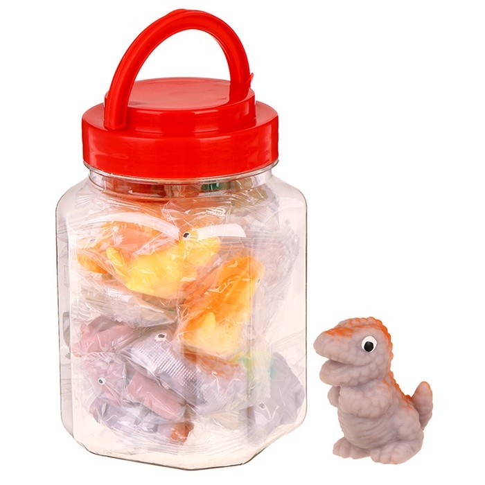 Антистресс сквиш мялка «Динозавры»,в банке Антистресс сквиш мялка «Динозавры»,в банке