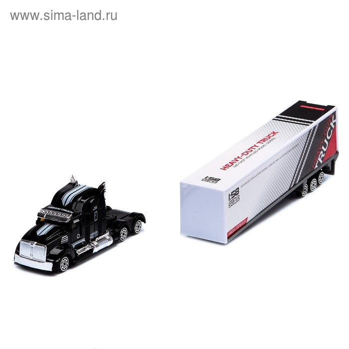 Грузовик металлический &laquo;Дальнобойщик&raquo;, 1:58