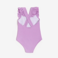 Купальник слитный детский MINAKU цвет сиреневый, рост 122-128