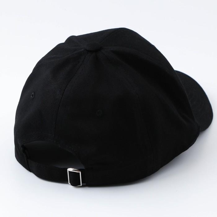 Кепка женская с кольцами, цвет чёрный, р-р 56 Кепка женская с кольцами, цвет чёрный, р-р 56