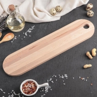 Доска сервировочная «БУковский», 40×10×1 см, бук Доска сервировочная «БУковский», 40×10×1 см, бук