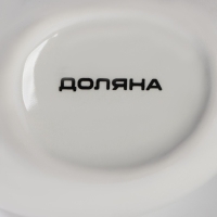 Сахарница с ложкой Доляна &laquo;Лаванда&raquo;, 200 мл, 9&times;9 см