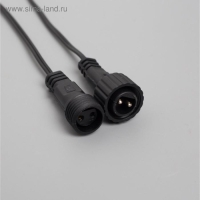 Гирлянда «Клип-лайт» 5 нитей по 20 м, IP44, УМС, тёмная нить, 665 LED, свечение тёплое белое, 24 В Гирлянда «Клип-лайт» 5 нитей по 20 м, IP44, УМС, тёмная нить, 665 LED, свечение тёплое белое, 24 В