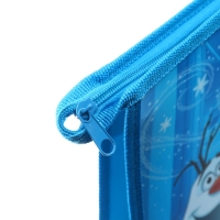 Папка пластиковая для тетрадей А4, на молнии, Холодное сердце Папка пластиковая для тетрадей А4, на молнии, Холодное сердце