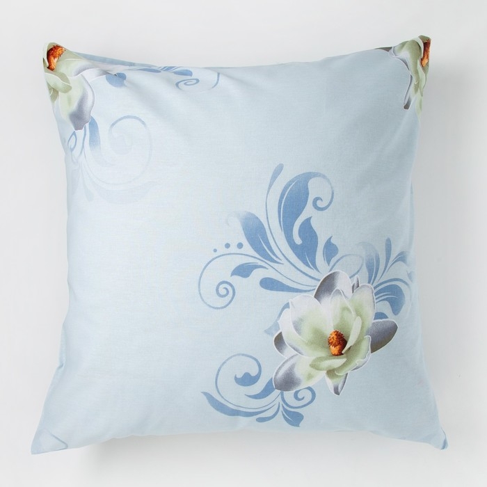 Наволочка 70&times;70 Этель &laquo;Кувшинки&raquo; бязь, 125 г/м&sup2;, 100% хлопок