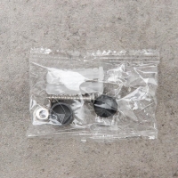 Держатель для туалетной бумаги с полочкой, 18&times;10,3&times;14 см, цвет чёрный