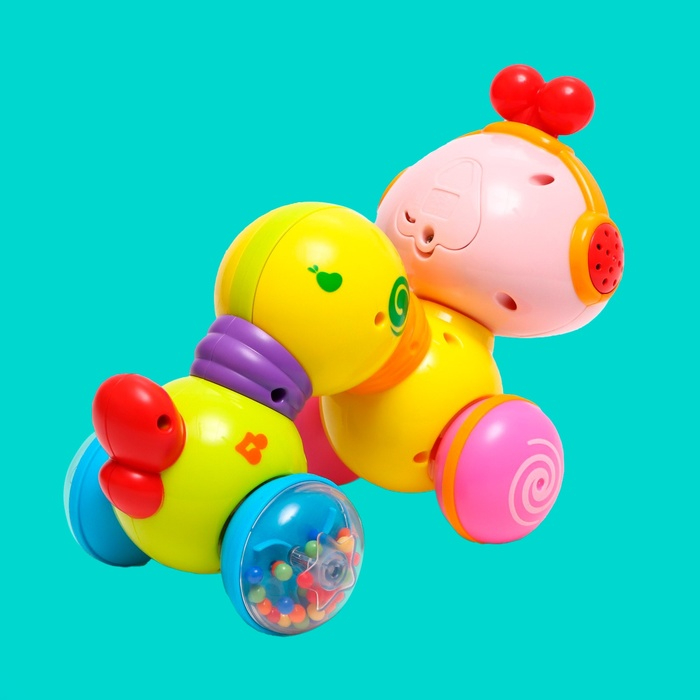 Игрушка музыкальная &laquo;Гусеница&raquo;, световые и звуковые эффекты