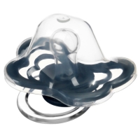 Соска - пустышка силиконовая классическая, от 0 мес., с колпачком, цвет синий