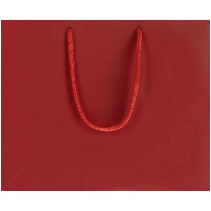 Пакет бумажный Porta S, горизонтальный, красный