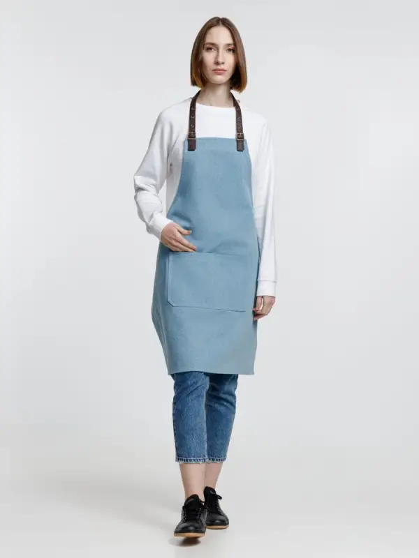Фартук Denim Team, голубой джинс