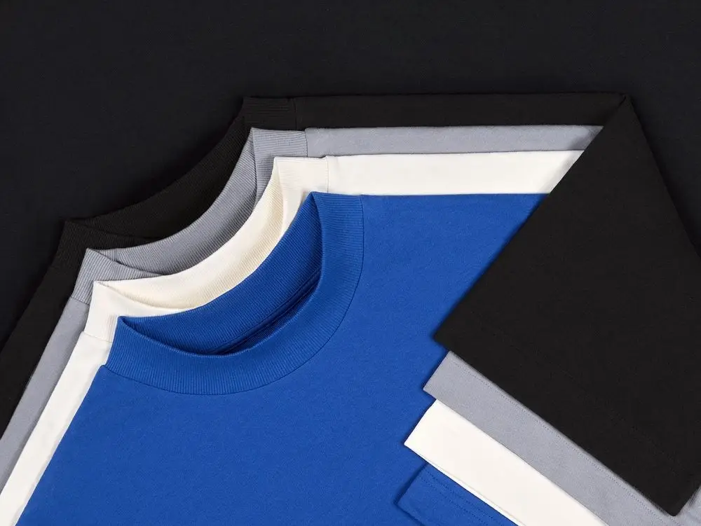 Футболка оверсайз унисекс T9, синяя, размер XS/S