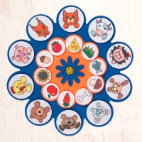 Дидактическая игра "Кто что ест", фетр — 2 мм Дидактическая игра "Кто что ест", фетр — 2 мм