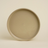 Тарелка фарфоровая обеденная SL Home &laquo;Песчаный бриз&raquo;, d=26 см, цвет бежевый