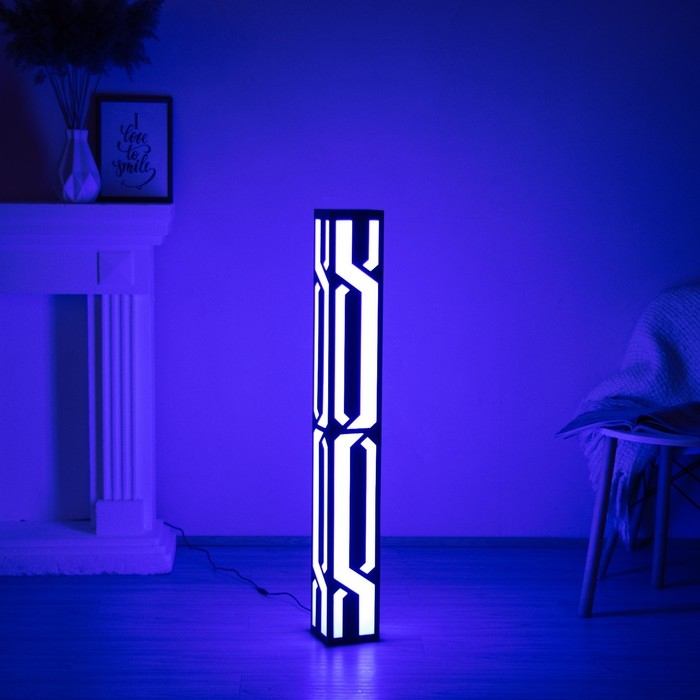 Торшер "Рондо" LED 20Вт RGB пульт ДУ черный