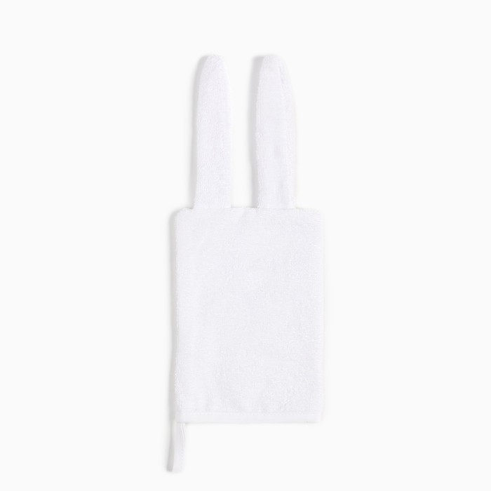 Набор Крошка Я (полотенце-уголок, рукавица, нагрудник), белый, 100% хл, 360 гр/м2 Набор Крошка Я (полотенце-уголок, рукавица, нагрудник), белый, 100% хл, 360 гр/м2