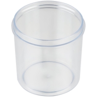 Скрепочница магнитная Стамм, без скрепок, прозрачная