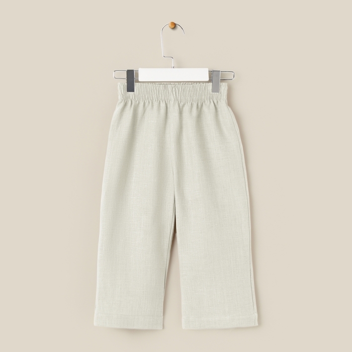 Костюм детский домашний (рубашка и брюки) SL HOME р 32 (110-116), светло-зеленый