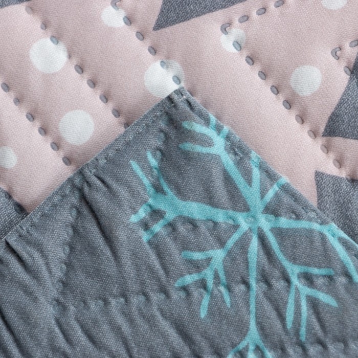 Покрывало LoveLife 2 сп &laquo;Елочки&raquo; 180х210&plusmn;5см, микрофайбер