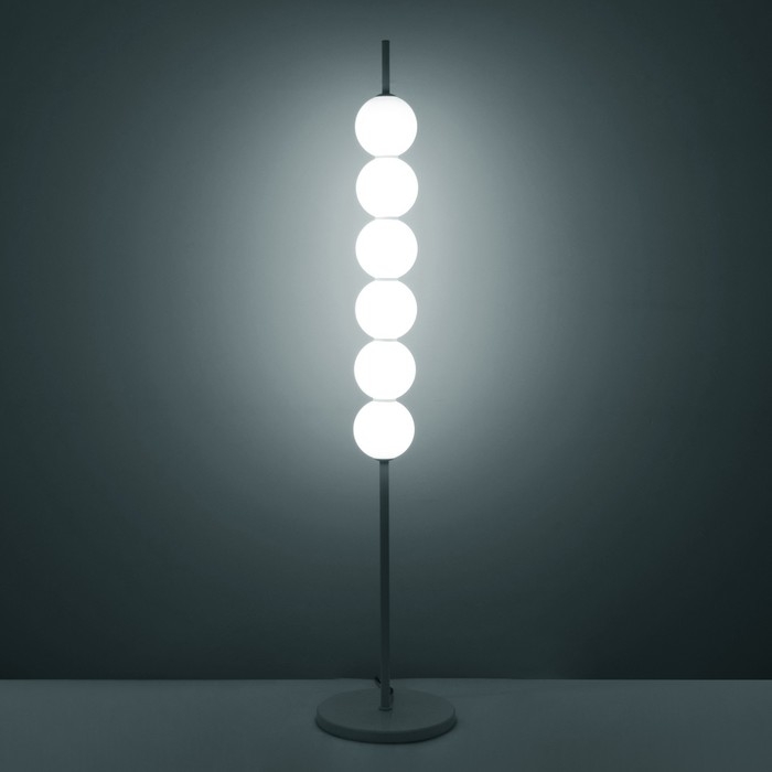 Торшер "Тапиока" 6хLED 20Вт 4000К белый 28х28х140см