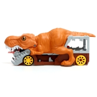 Парковка-автотрек «Атака монстров. Динозавр», световые эффекты, в наборе 1 машинка, пусковая установка Парковка-автотрек «Атака монстров. Динозавр», световые эффекты, в наборе 1 машинка, пусковая установка