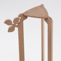 Стойка-полка для цветов двухъярусная "Флора" 49х27х25 см, неокрашенная (для декорирования) Стойка-полка для цветов двухъярусная "Флора" 49х27х25 см, неокрашенная (для декорирования)